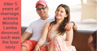 After 5 years of marriage, actress Minisha Lamba divorced, such was the love story