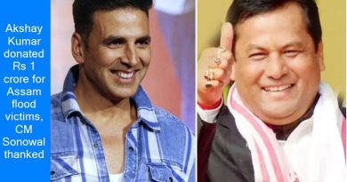 Akshay Kumar donated Rs 1 crore for Assam flood victims, CM Sonowal thanked