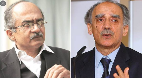 Arun Shourie on SC's decision on Prashant Bhushan, said - chair is not meant to stand
