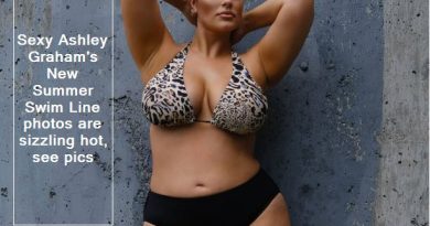 Ashley Graham's sexy ass boobs swimsuit