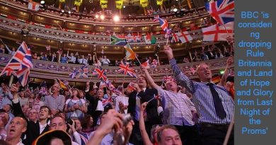 BBC 'is considering dropping Rule Britannia and Land of Hope and Glory from Last Night of the Proms'