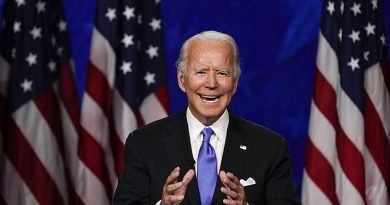 Joe Biden used Twitter to clap back at some of the comments President Donald Trump made in his Republican National Convention speech Thursday night