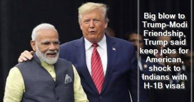 Big blow to Trump-Modi Friendship, Trump said keep jobs for American, shock to Indians with H-1B visas