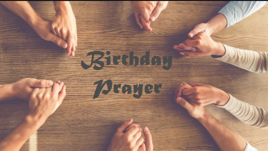 Birthday Prayer