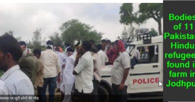 Bodies of 11 Pakistani Hindu refugees found in farm in Jodhpur