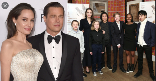 Brad Pitt thinks Angelina Jolie has gone 'way too far' with divorce proceedings as she 'threatens to take the kids to London'