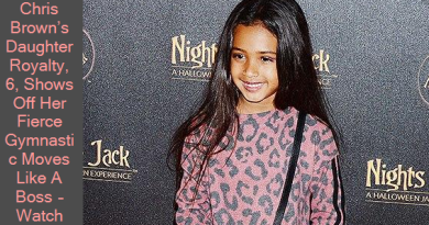 Chris Brown’s Daughter Royalty, 6, Shows Off Her Fierce Gymnastic Moves Like A Boss – Watch