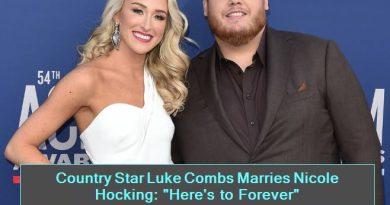 Country Star Luke Combs Marries Nicole Hocking Here's to Forever