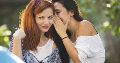 I know gossiping can be denounced as malicious, unkind or bitchy. But it¿s actually what makes us human and helps build a sense of community, writes DR MAX (file image)