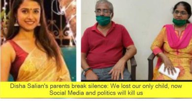 Disha Salian's parents break silence - We lost our only child, now Social Media and politics will kill us
