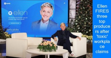 Ellen DeGeneres FIRES three top producers after 'toxic' workplace claims