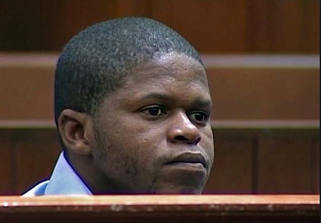 Taxi driver Zola Tongo, 39, (pictured) was given 18 years for his part in the murder of Anni Dewani in Cape Town just days after her wedding