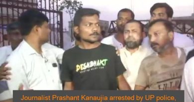 Freelance Journalist Prashant Kanojia Arrested By UP Police _ Journalist Prashan