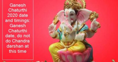 Ganesh Chaturthi 2020 date and timings