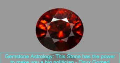 Gemstone Astrology This Stone has the power to make you a big politician - Onyx Gomed