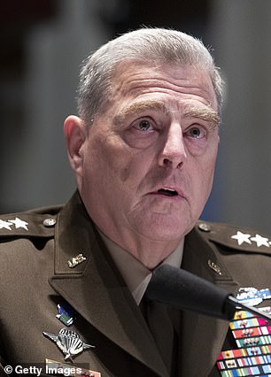 General Mark Milley told Congress on Friday the military will not get involved in the election process or be willing to resolve a disputed vote