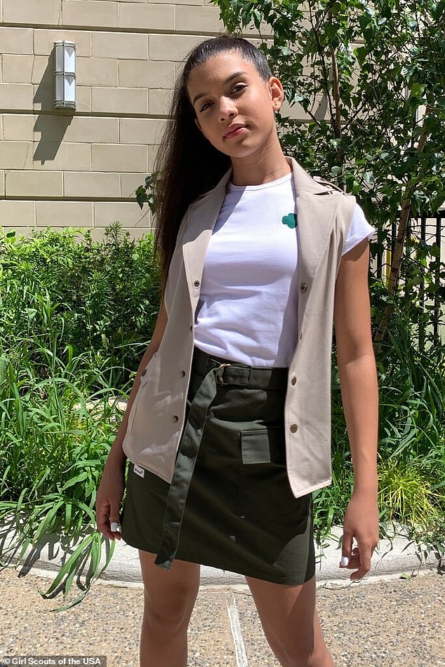 Update: The Girl Scouts has unveiled a new uniform featuring mix-and-match separates