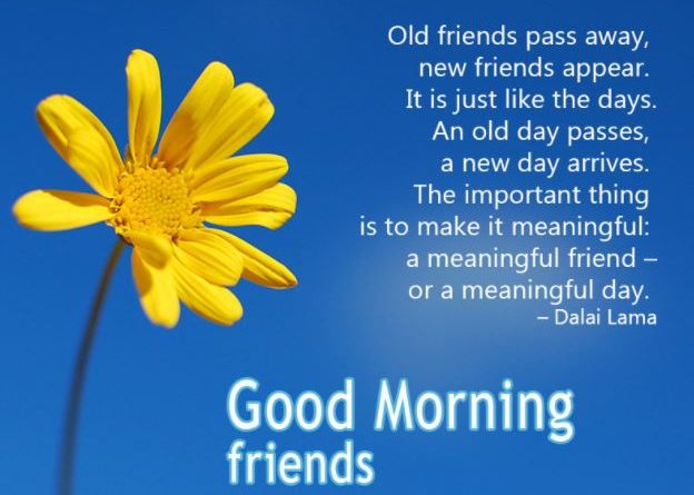 Good Morning Message For Friends - Morning Wishes - WishesMsg