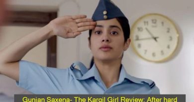 Gunjan Saxena- The Kargil Girl Review After hard work, Gunjan needs luck now
