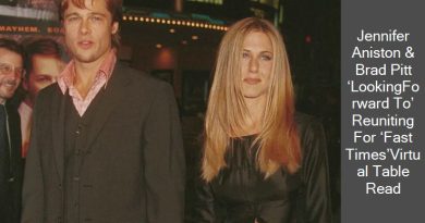 Jennifer Aniston & Brad Pitt ‘LookingForward To’ Reuniting For ‘Fast Times’Virtual Table Read