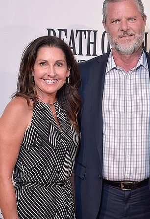 Jerry Falwell Jr. with his wife Becki