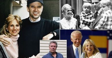 'Joe Biden stole Jill from me' Her first husband tells how she CHEATED with Democrat candidate he once considered a friend