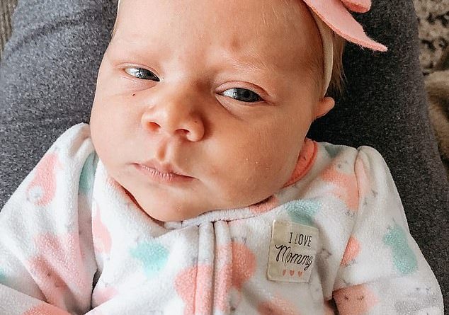 Unveiled: Joy Anna Duggar has revealed the name of her second child, a week after giving birth: Evelyn Mae Forsyth