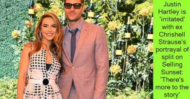 Justin Hartley is 'irritated' with ex Chrishell Strause's portrayal of split on Selling Sunset - 'There's more to the story'