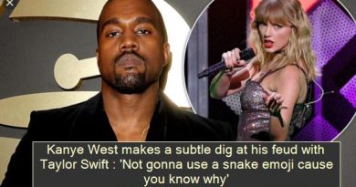 Kanye West makes a subtle dig at his feud with Taylor Swift 'Not gonna use a snake emoji cause you know why'