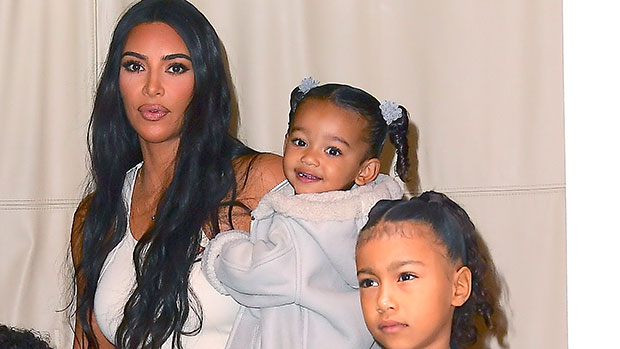 Kim Kardashian’s Girls, North, 7, & Chicago, 2, Cuddle Close Together In Sweet Sister Pics