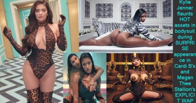 Kylie Jenner flaunts HOT assets in bodysuit during SURPRISE appearance in Cardi B's and Megan Thee Stallion's EXPLICIT WAP