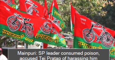 Mainpuri SP leader consumed poison, accused Tej Pratap of harassing him