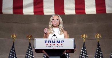 White House press secretary Kayleigh McEnany said Wednesday night at the Republican National Convention that President Donald Trump