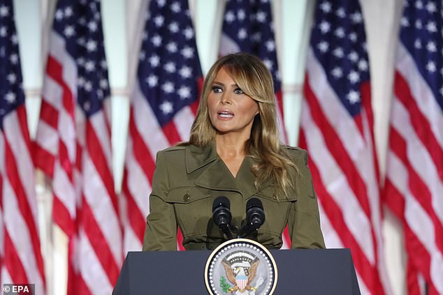 Melania Trump made the case for her husband