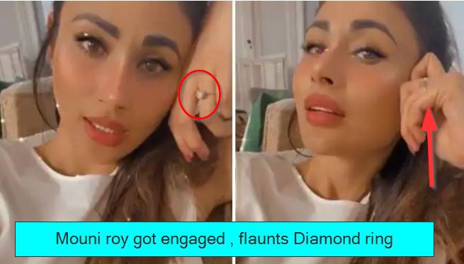 Mouni roy got engaged , flaunts Diamond ring – The State