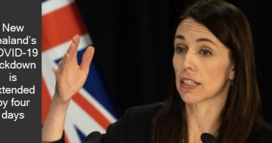 New Zealand’s COVID-19 lockdown is extended by four days