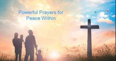 Powerful Prayers for Peace Within