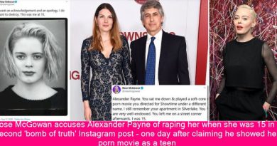 Rose McGowan accuses Alexander Payne of raping her when she was 15 in a second 'bomb of truth' Instagram post -