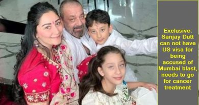 Sanjay Dutt can not have US visa for being accused of Mumbai blast, needs to go for cancer treatment