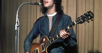Father: The secret son of late Fleetwood Mac legend Peter Green (above in 2004) has revealed he went to court for a DNA test to prove his paternity in 2017, after the rocker refused to acknowledge him (pictured late 1960s)