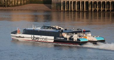 Marine support units intercepted the Thames Clippers vessel after Metropolitan Police received reports that a man had jumped a security gate and stolen the river bus from Trinity Buoy Wharf in Poplar, east London