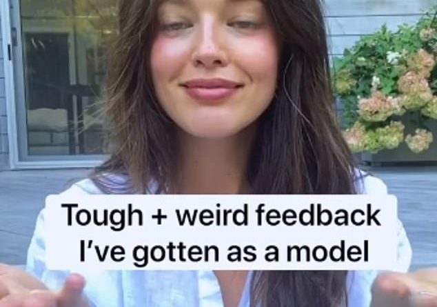 Candid: Model Emily DiDonato,29, shared a TikTok video highlighting all the