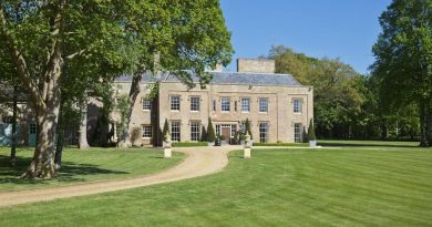 Adrian Bayford, 49, is selling the £6.5million Grade II manor house in Linton, Cambridgeshire. He has now had to increase security after intruders started using the impressive home for themselves, breaking into his personal leisure centre