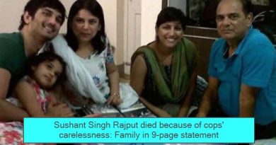Sushant Singh Rajput died because of cops' carelessness_ Family in 9-page statem