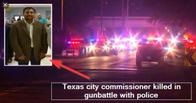Texas city commissioner killed in gunbattle with police