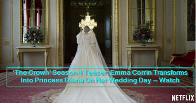 ‘The Crown’ Season 4 Teaser Emma Corrin Transforms Into Princess Diana On Her Wedding Day — Watch