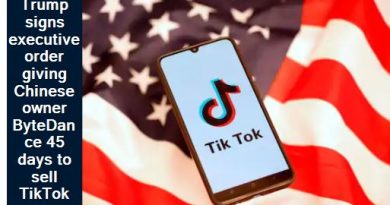 Trump signs executive order giving Chinese owner ByteDance 45 days to sell TikTok