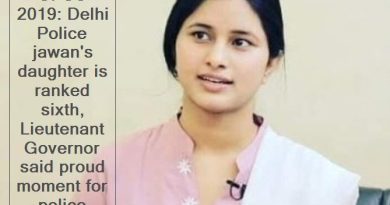 UPSC 2019- Delhi Police jawan's daughter is ranked sixth, Lieutenant Governor said proud moment for police