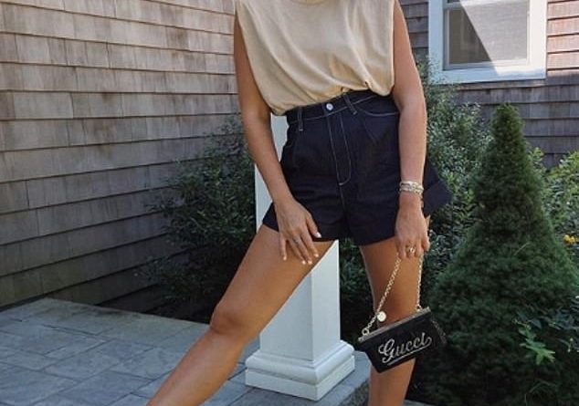 Spotlight: Influencer Danielle Bernstein, who runs the site We Wore What, shared two photos on Instagram in the same outfit to show people how they can hide their cellulite