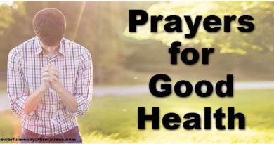 prayer for health